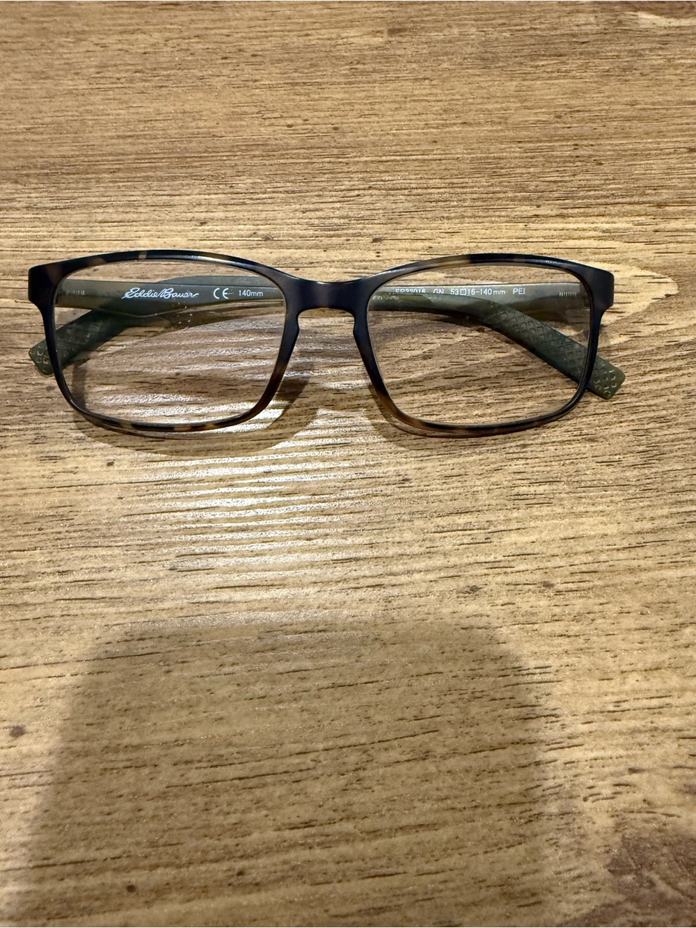 Eddie Bauer Eyeglasses Mens Green Tortoise EB32016 GN 53-16-140 FRAMES ONLY